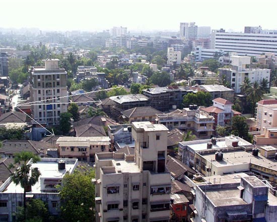 Ranwar today - the white arrows in the picture above, point to sections of the village along Veronica Street - is slowly being enveloped in the surrounding concrete and steel high-rise apartments, today’s depersonalised housing units that are the antithesis of the red-tiled, spacious bungalows with little gardens and open verandas.